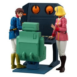 Mobile Suit Gundam diorama G.M.G. Collection EX White Base Bridge Radio Operator Desk Set 10 cm (with gift)