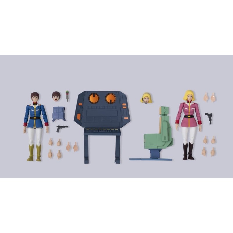 Mobile Suit Gundam G.M.G. Collection EX Diorama White Base Bridge Radio Operator Desk Set 10 cm (with gift)