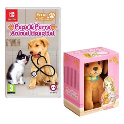 Pups & Purrs Animal Hospital Jeu vidéo avec peluche Chien