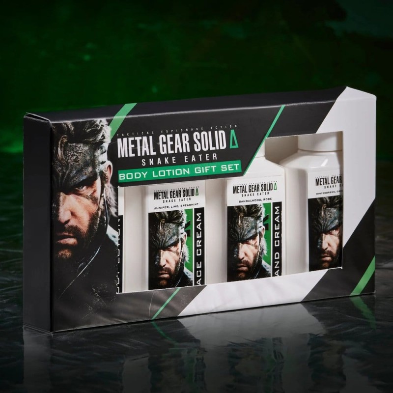 Metal Gear Solid coffret cadeau Lotion Corporelle