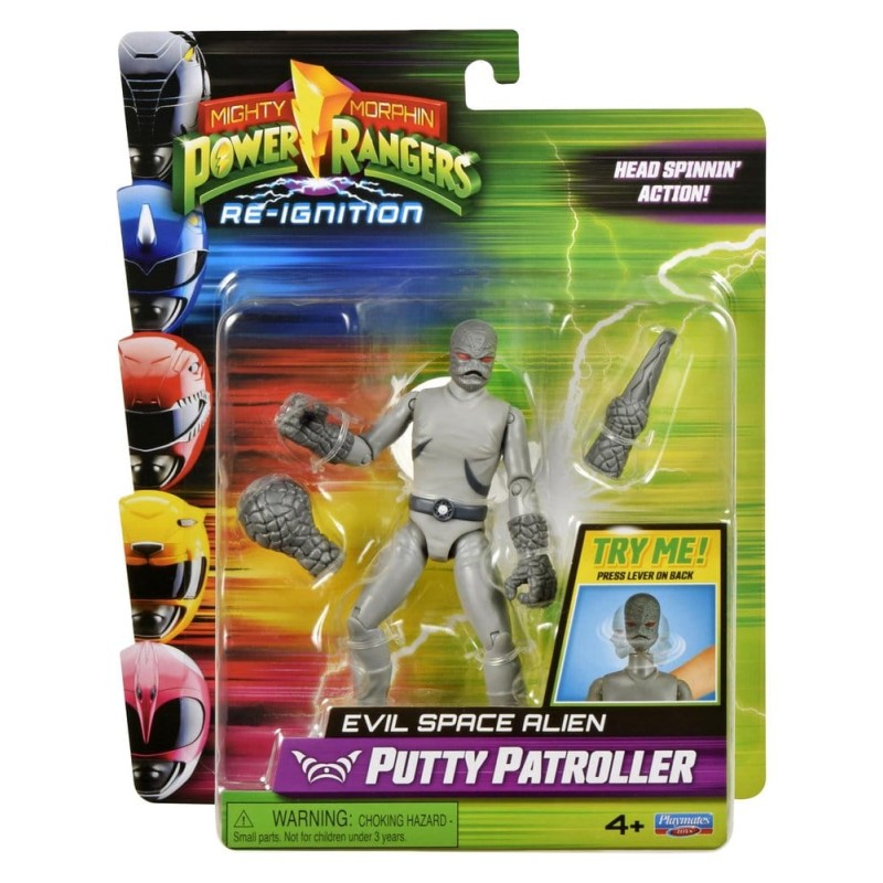 Power Rangers Evil Space Alien figurine Putty Patroller 13 cm