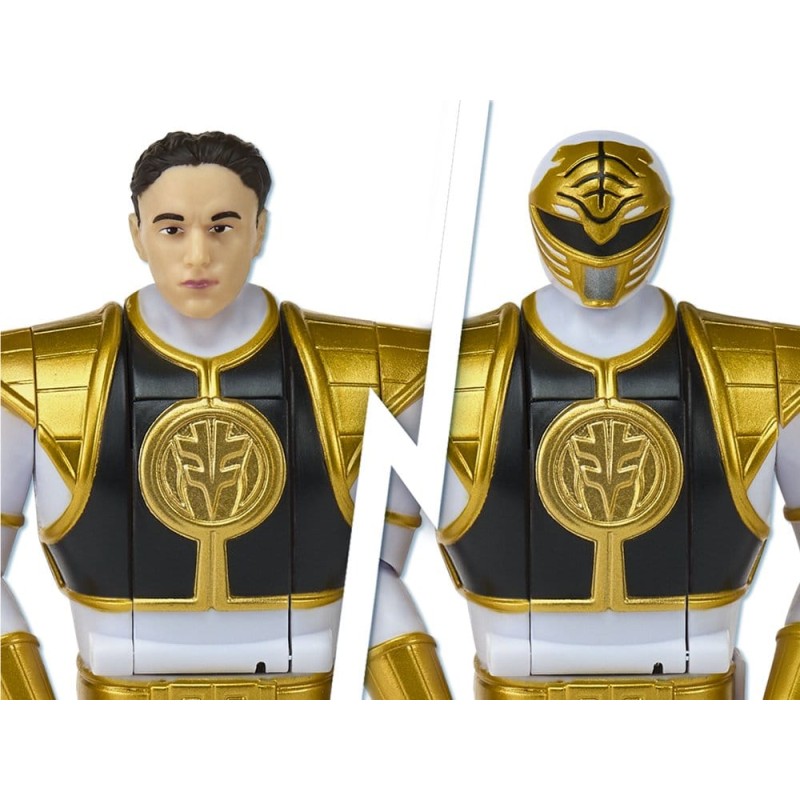 Power Rangers Auto-Morphin figurine White Ranger 15 cm