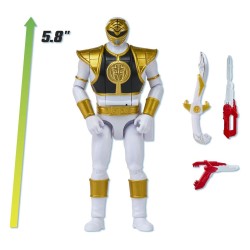 Power Rangers Auto-Morphin figurine White Ranger 15 cm