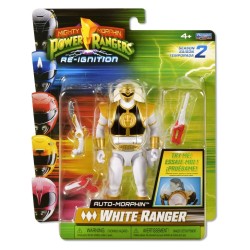 Power Rangers Auto-Morphin figurine White Ranger 15 cm