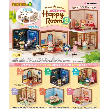 Animal Crossing figurines mini Happy Room 2 Blind Box Display (6)