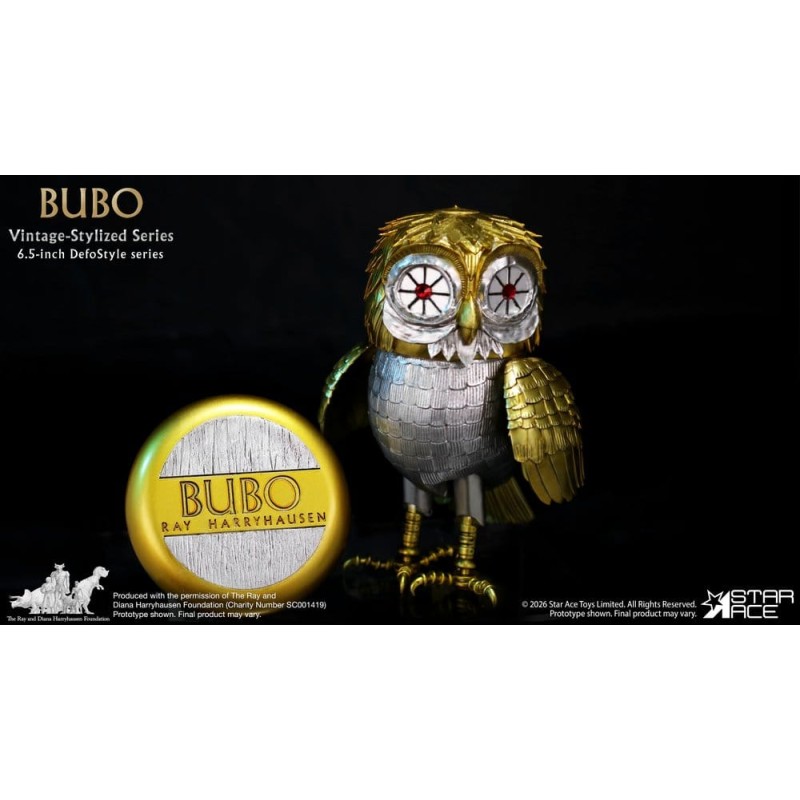 Ray Harryhausen Collection DefoStyle Soft-vinyl Statue Bubo 17 cm