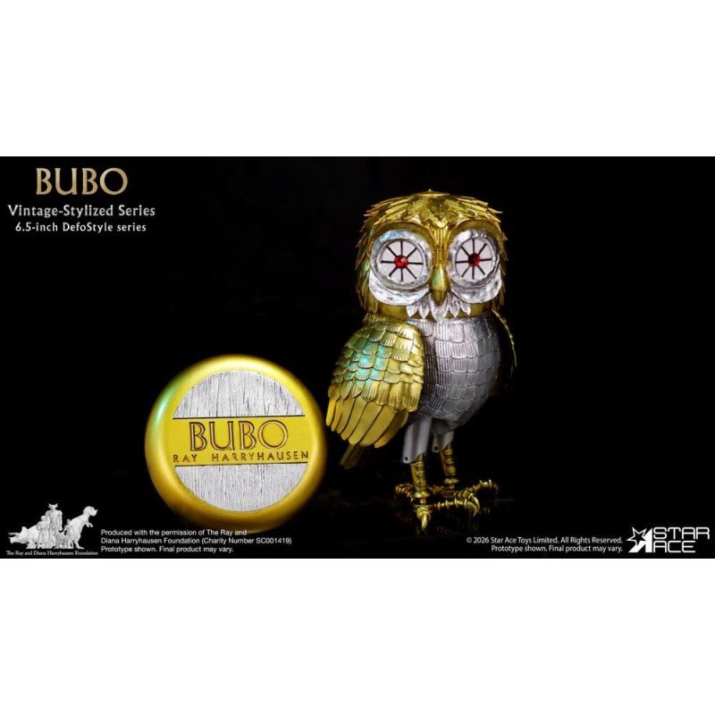 Ray Harryhausen Collection DefoStyle Soft-vinyl Statue Bubo 17 cm