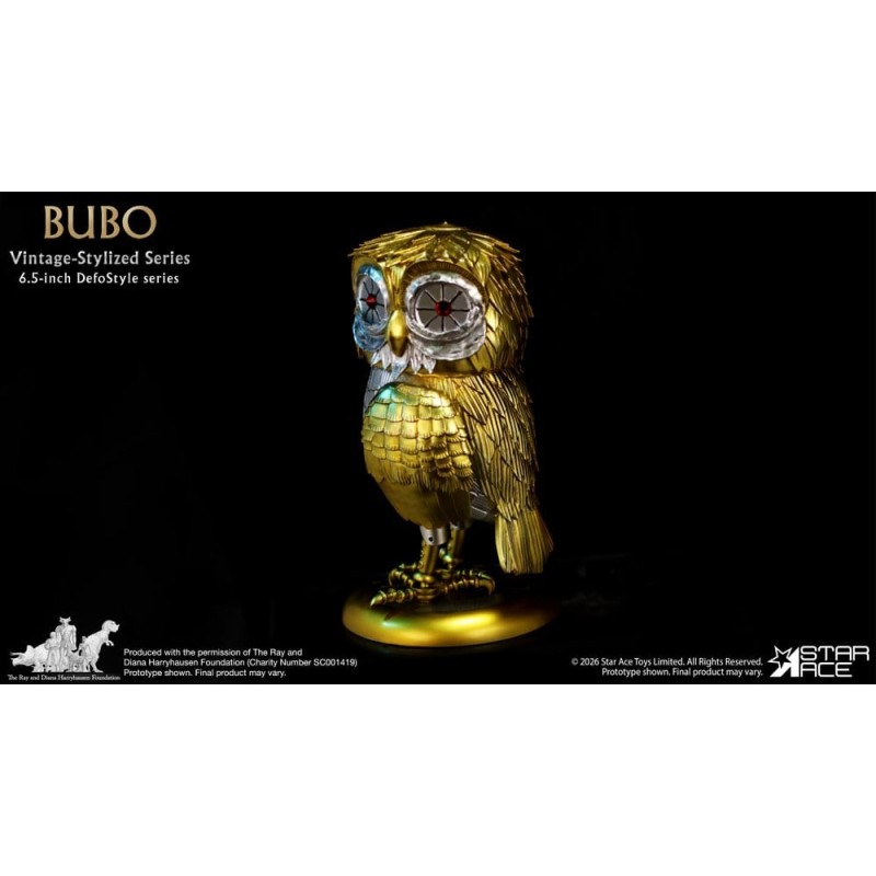 Ray Harryhausen Collection DefoStyle Soft-vinyl Statue Bubo 17 cm