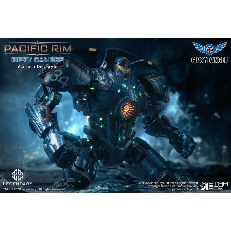 Pacific Rim DefoStyle Figure Gipsy Danger NX 17 cm