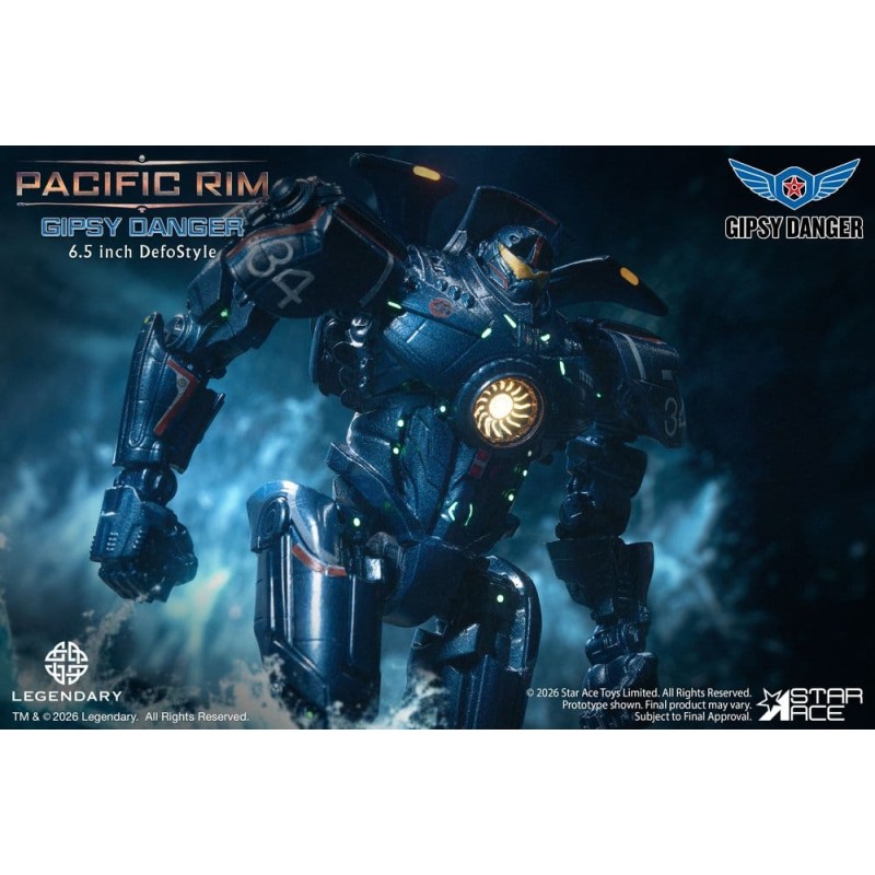 Pacific Rim DefoStyle Figurine Gipsy Danger NX 17 cm