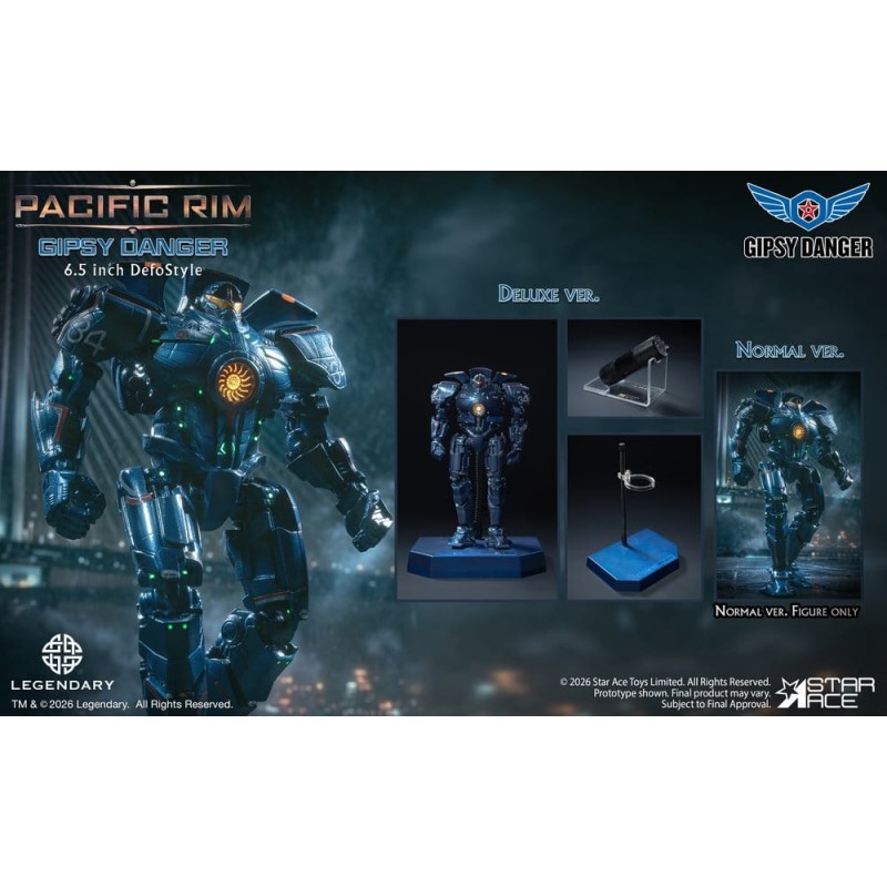 Pacific Rim DefoStyle Figurine Gipsy Danger NX 17 cm
