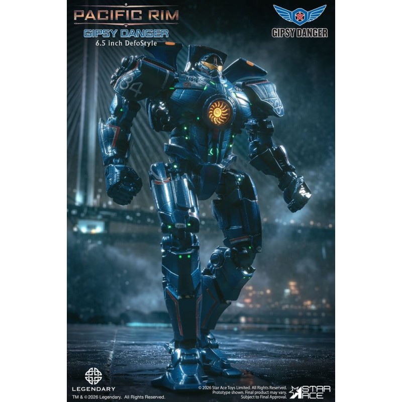 Pacific Rim DefoStyle Figurine Gipsy Danger NX 17 cm