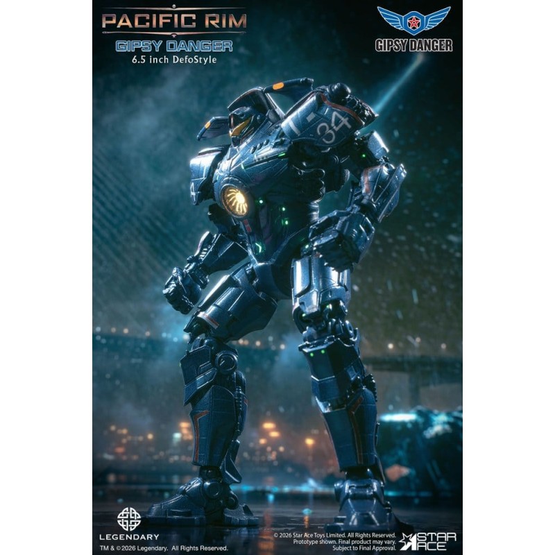 Pacific Rim DefoStyle Figurine Gipsy Danger NX 17 cm