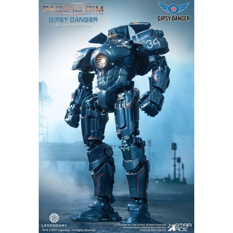 Pacific Rim DefoStyle Figurine Gipsy Danger DX 17 cm