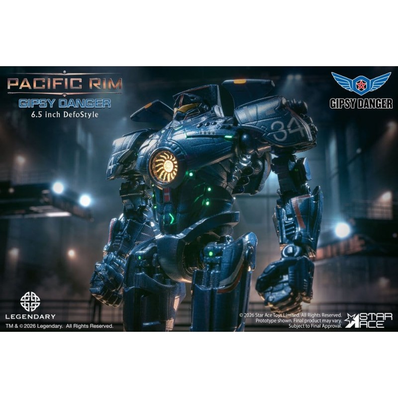 Pacific Rim DefoStyle Figurine Gipsy Danger DX 17 cm