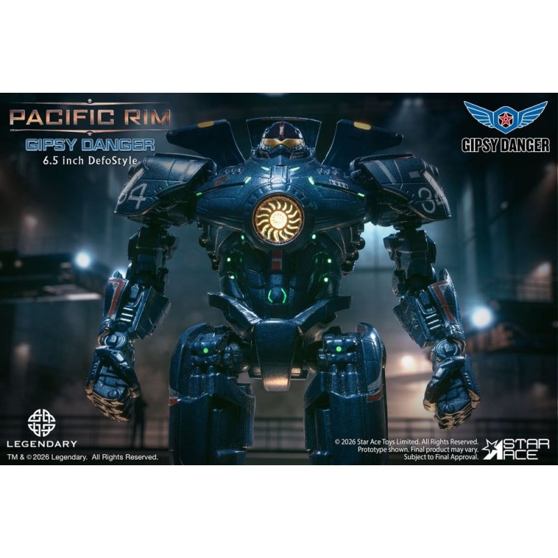 Pacific Rim DefoStyle Figurine Gipsy Danger DX 17 cm