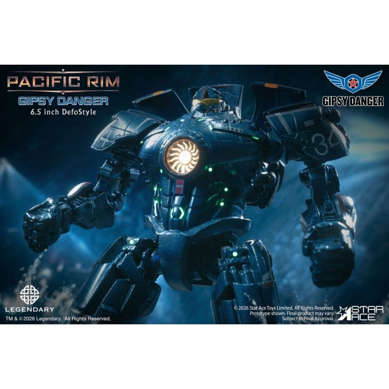 Pacific Rim DefoStyle Figure Gipsy Danger DX 17 cm