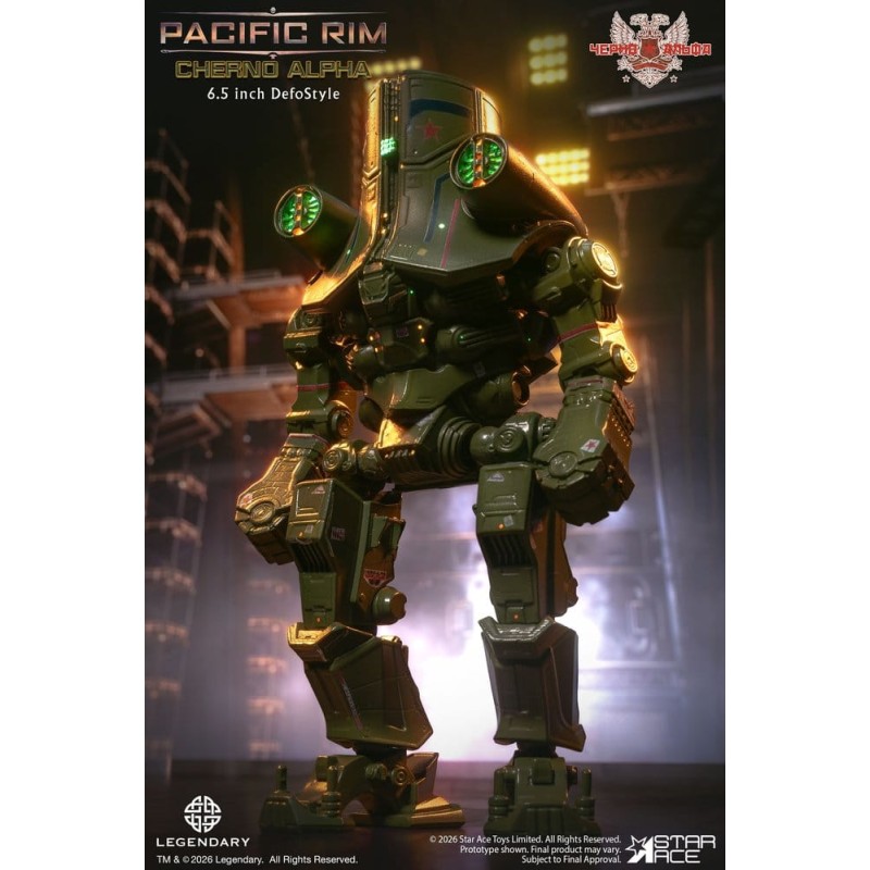 Pacific Rim DefoStyle Figurine Cherno Alpha DX 17 cm