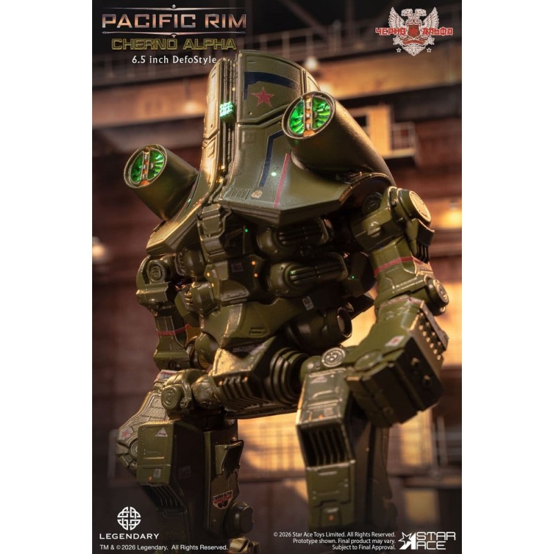 Pacific Rim DefoStyle Figurine Cherno Alpha DX 17 cm