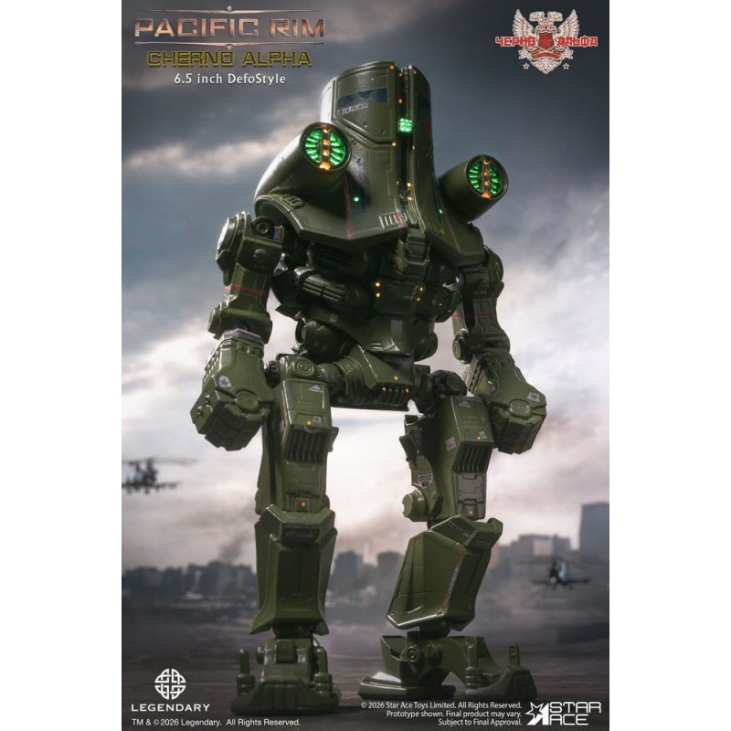Pacific Rim DefoStyle Figurine Cherno Alpha DX 17 cm