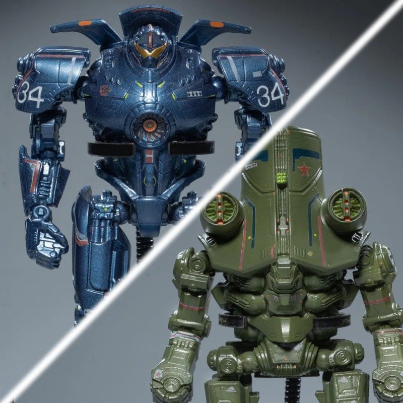 Pacific Rim DefoStyle Figurine pack de 2 Gipsy Danger &amp; Cherno Alpha DX 17 cm