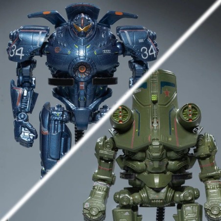 &nbsp;Pacific Rim DefoStyle Figure 2-Pack Gipsy Danger &amp; Cherno Alpha DX 17 cm