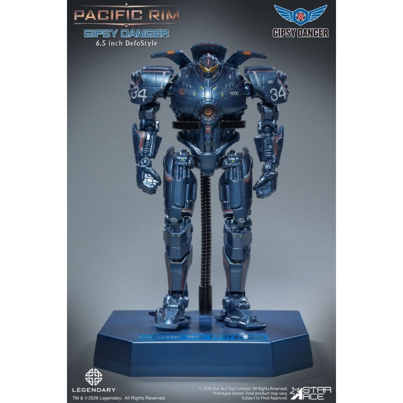 Pacific Rim DefoStyle Figurine pack de 2 Gipsy Danger &amp; Cherno Alpha DX 17 cm