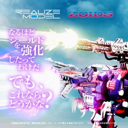 Zoids figurine Plastic Model Kit 1/100 RMZ-011 Geno Saurer Raven Special 28 cm