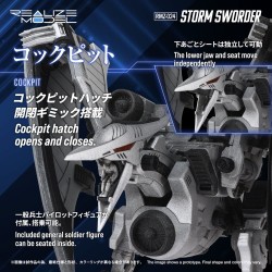 Zoids Plastic Model Kit 1/100 RMZ-024 Storm Sworder 11 cm
