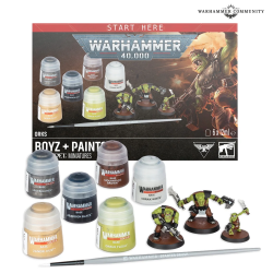 Warhammer 40,000 - Orks : Boyz + Set de Peinture