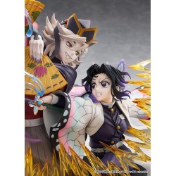 Demon Slayer: Kimetsu no Yaiba pack 2 figurines PVC Shinobu Kocho & Doma 18 cm