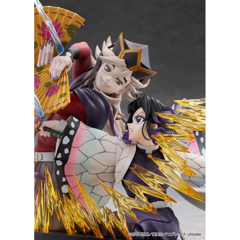 Demon Slayer: Kimetsu no Yaiba pack 2 figurines PVC Shinobu Kocho & Doma 18 cm