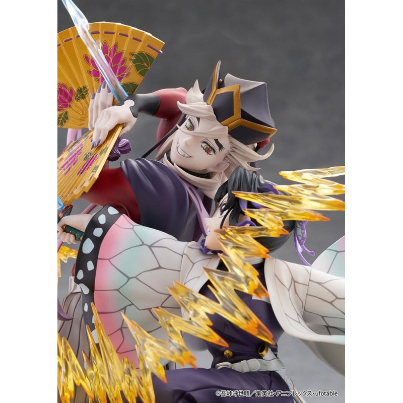 Demon Slayer: Kimetsu no Yaiba PVC Figures 2-Pack Shinobu Kocho & Doma 18 cm