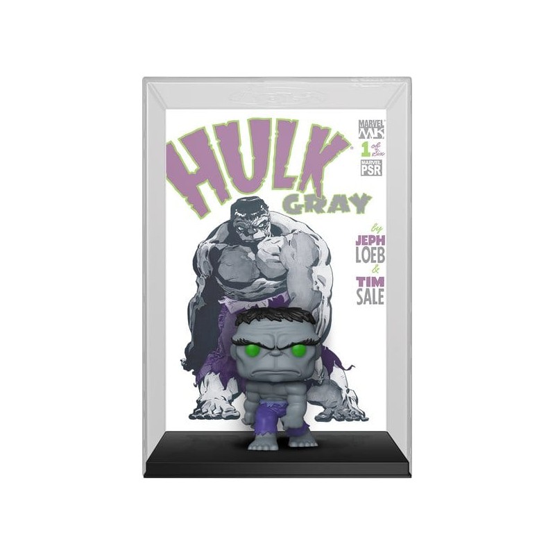 Marvel POP! Comic Covers Vinyl Figurine Gray Hulk 9 cm