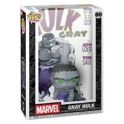 Marvel POP! Comic Covers Vinyl Figurine Gray Hulk 9 cm