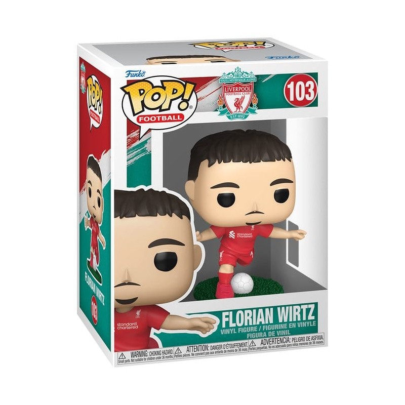 Liverpool FC POP! Football Vinyl figurine Florian Wirtz 9 cm