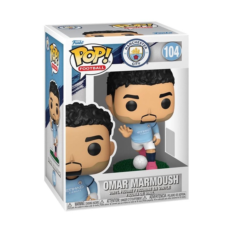 Manchester City F.C. POP! Football Vinyl Figure Omar Marmoush 9 cm