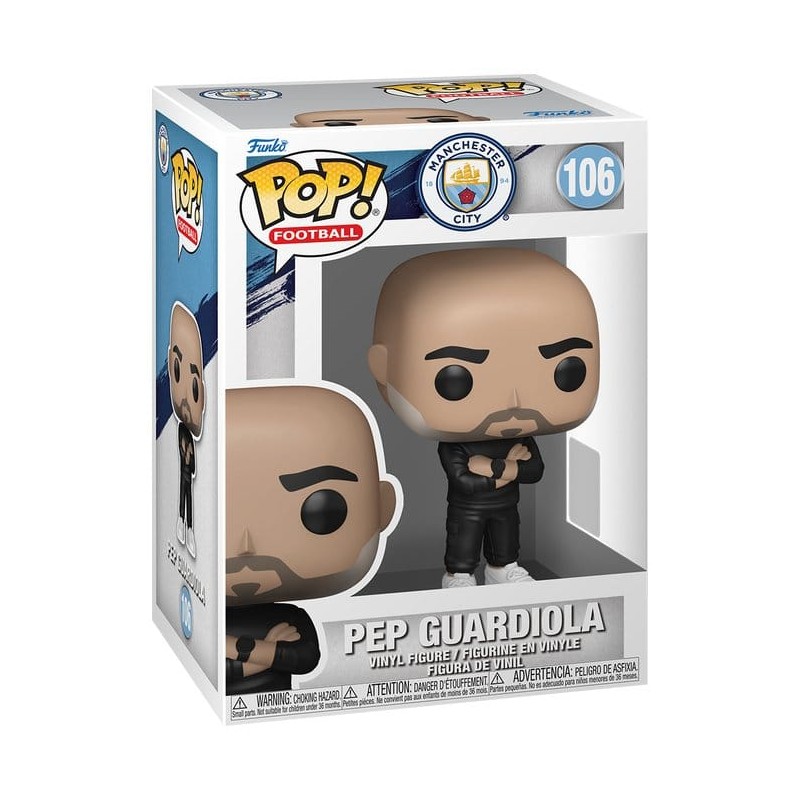 Manchester City F.C. POP! Football Vinyl Figure Pep Guardiola 9 cm