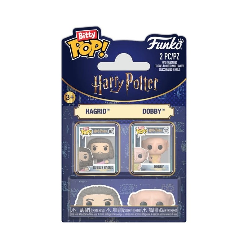 Harry Potter Bitty POP! Vinyl Figure 2-Pack Hagrid & Dobby 2 cm