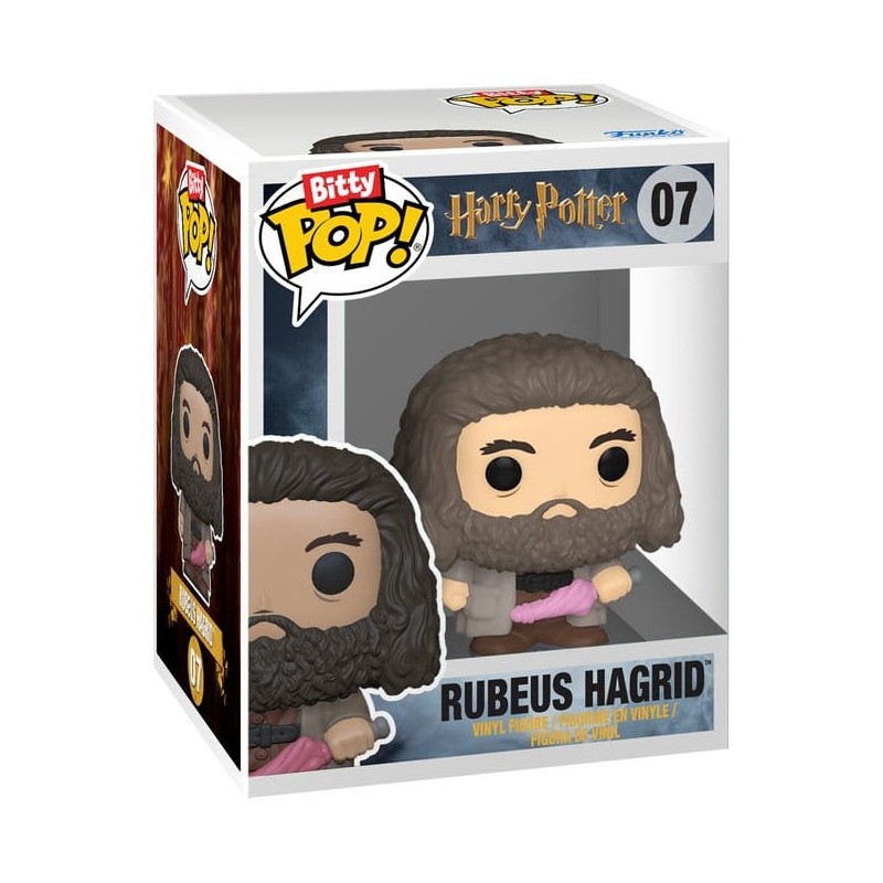 Harry Potter pack 2 figurines Bitty POP! Vinyl Hagrid & Dobby 2 cm