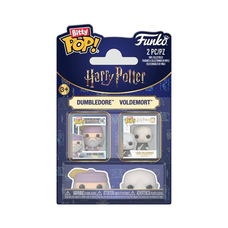Harry Potter Bitty POP! Vinyl Figure 2-Pack Dumbledore/Voldemort 2 cm