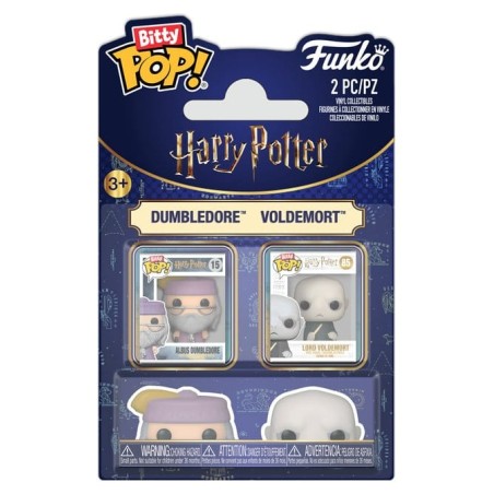 Harry Potter Bitty POP! Vinyl Figure 2-Pack Dumbledore/Voldemort 2 cm