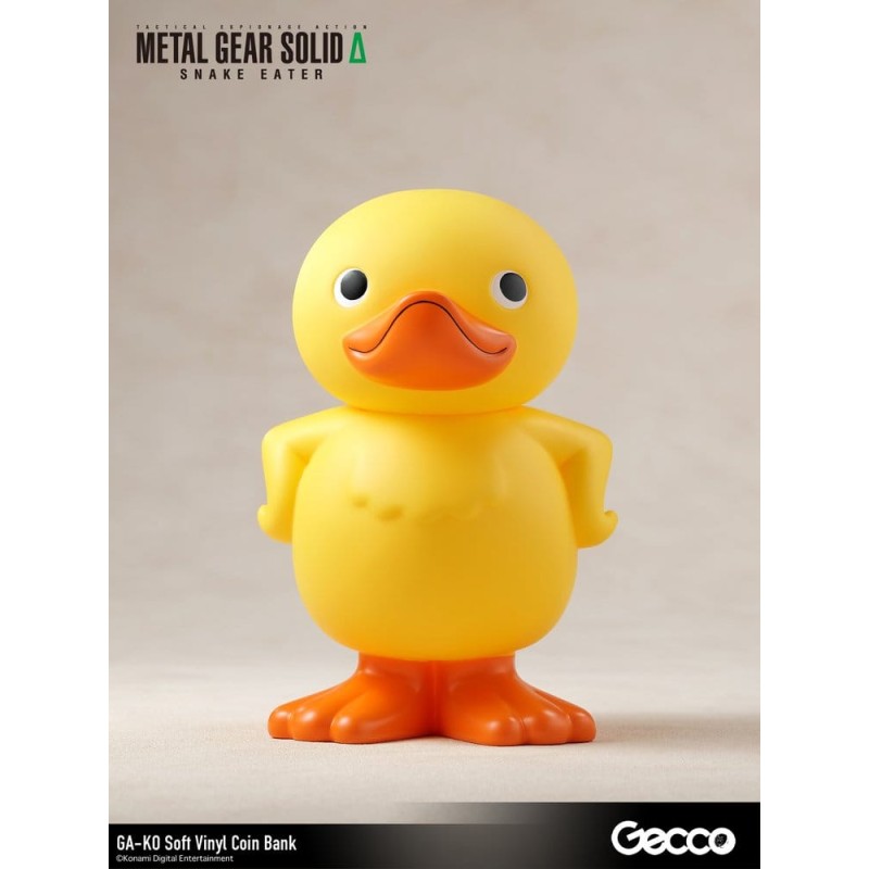 Metal Gear Solid ?: Snake Eater tirelire Vinyle Souple GA-KO 19 cm