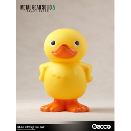 Metal Gear Solid ?: Snake Eater tirelire Vinyle Souple GA-KO 19 cm