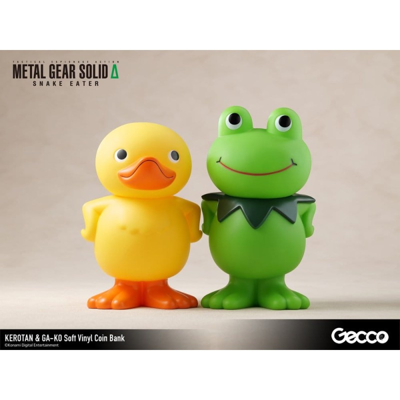 Metal Gear Solid ?: Snake Eater tirelire Vinyle Souple GA-KO 19 cm