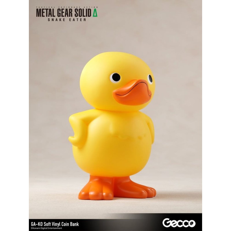 Metal Gear Solid ?: Snake Eater tirelire Vinyle Souple GA-KO 19 cm