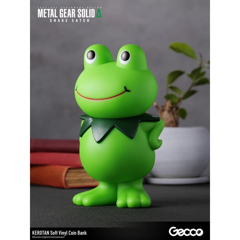 Metal Gear Solid ?: Snake Eater tirelire Vinyle Souple Kerotan 21 cm