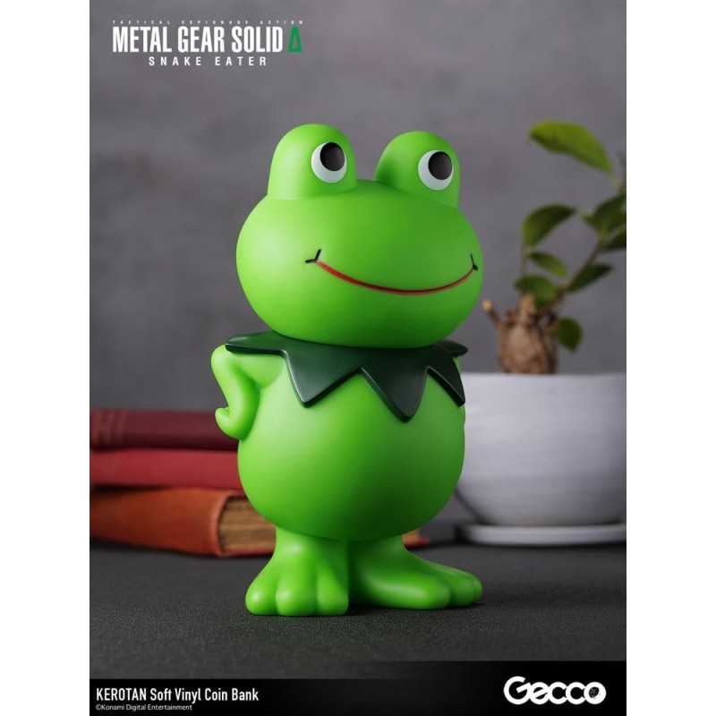 Metal Gear Solid ?: Snake Eater Soft Vinyl Bank Kerotan 21 cm