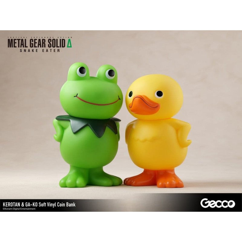 Metal Gear Solid ?: Snake Eater tirelire Vinyle Souple Kerotan 21 cm
