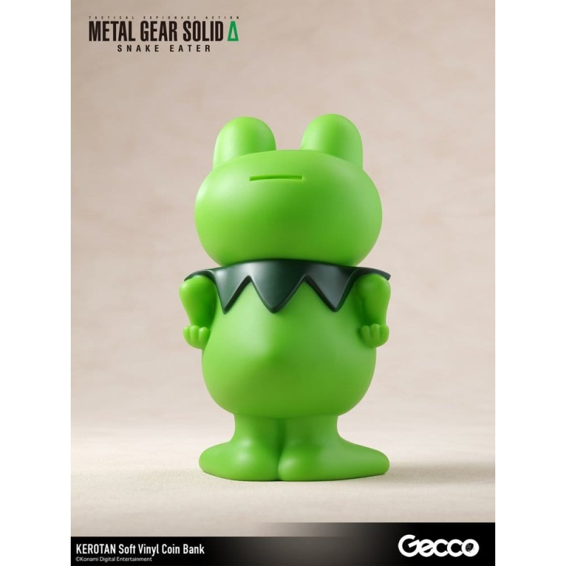 Metal Gear Solid ?: Snake Eater Soft Vinyl Bank Kerotan 21 cm